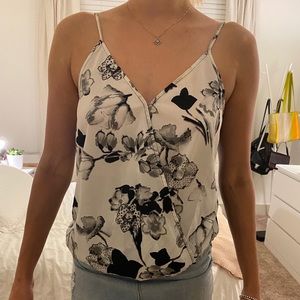 Charming Charlie Floral Tank Top